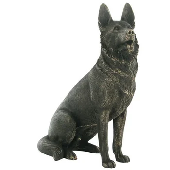 Home Ornament Polyresin German Shepherd Statue Dog Statues Product On Alibaba