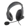 Noise cancell Handsfree Over Ear Two way Radios Headphones PTT and Vox Headset with Soft earmuffs Earphone