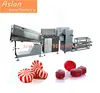 Hard Boiled Candy Depositing Line/ Lollipop making pillow packing machine/ hard candy cutting twist packing machine