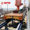 Electric car mover handling shipbuilding workpiece