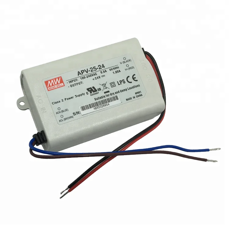 Meanwell APV-25-12 LED Driver for indoor lighting
