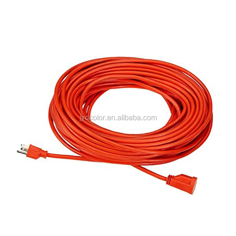 Bulk Extension Cord F2hh0t 3pin American Outdoor Transparent Extension