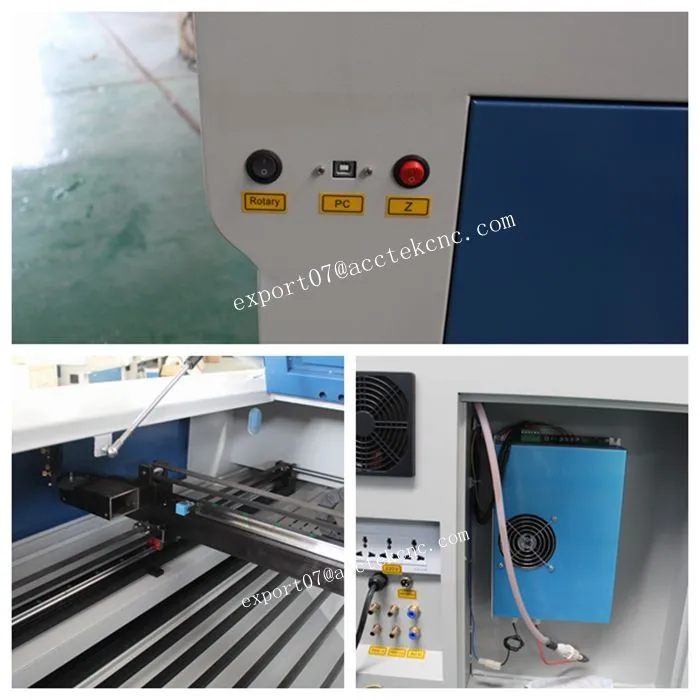 belt transmission co2 laser metal cutting machine 1390