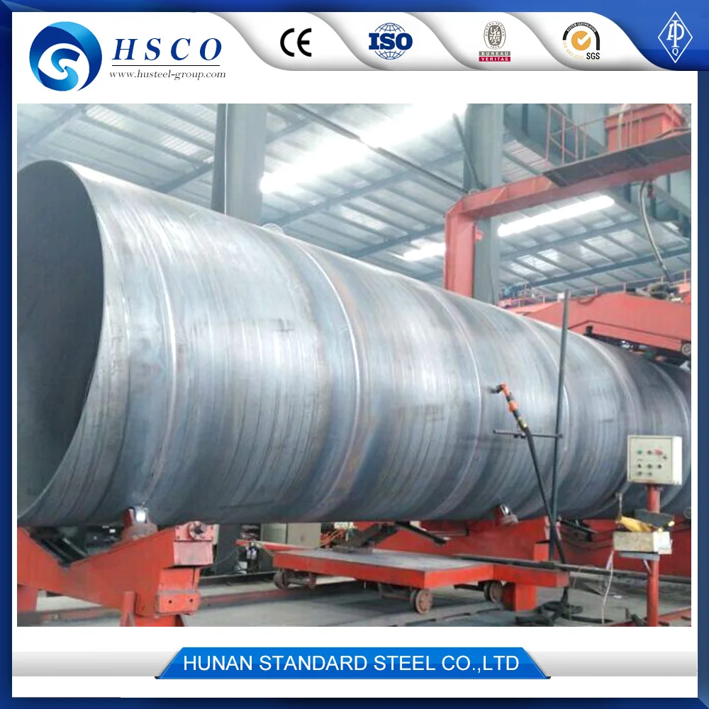 Oil And Gas Steel Pipeline Double Random Length Api Large Diameter