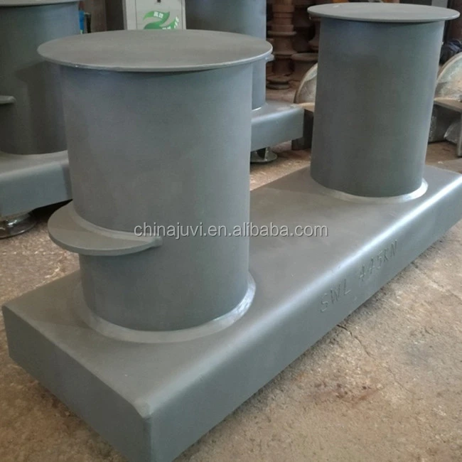 heavy duty ship marine mooring double bitt bollard manufacturers
