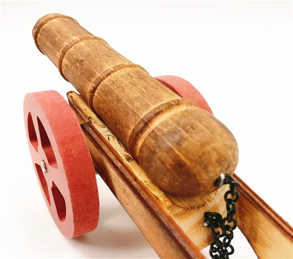 批发质量好的装饰微型木炮模型