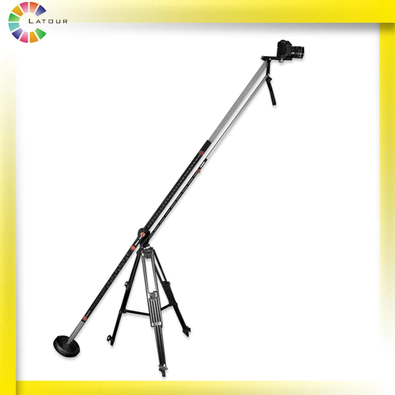 Foldable DSLR camera accessories 2m video camera shooting jib crane for photographer