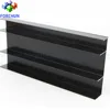 Anodized black powder coating aluminium profiles for windows Edge seal