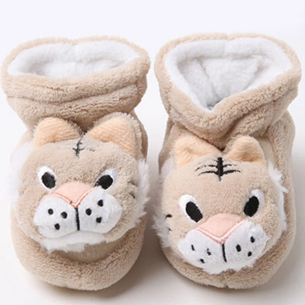 Beautiful Plush Baby Shoes With Animal,Plush Animal Kids Shoes - Buy ...