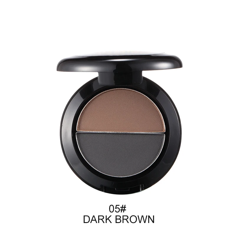 Private Label 2 Colour Eye Brow Powder Pressed Waterproof Long Lasting