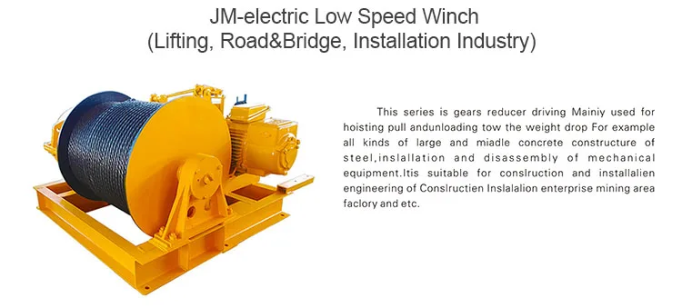 Hydraulic Electric Winch 4 Ton in China