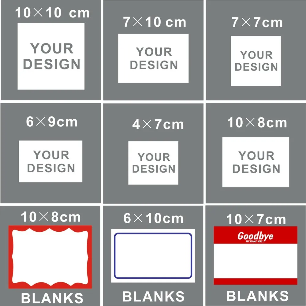 Sticker Sizes For Printing Arts Arts