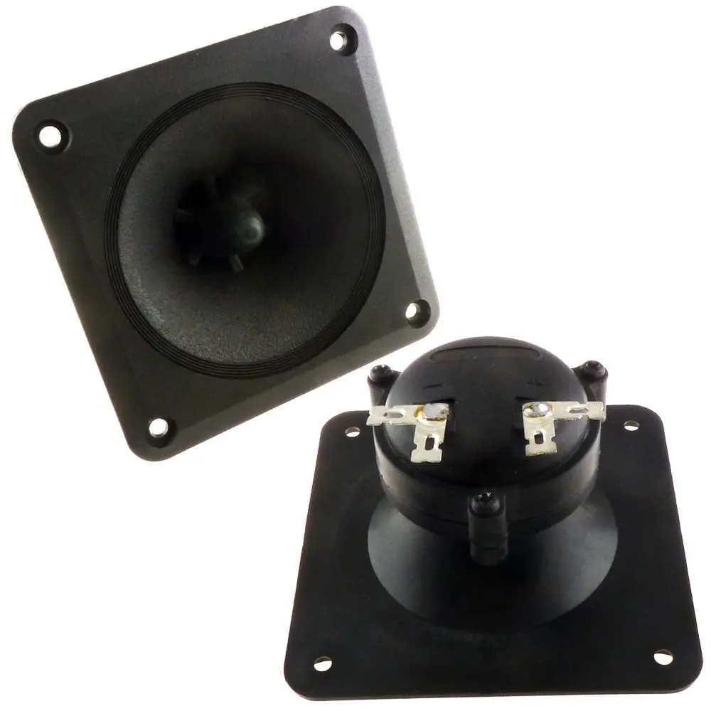 Buy (2) 3.25" x 3.25" Piezo Tweeter Car Audio DJ Speaker Super Horn