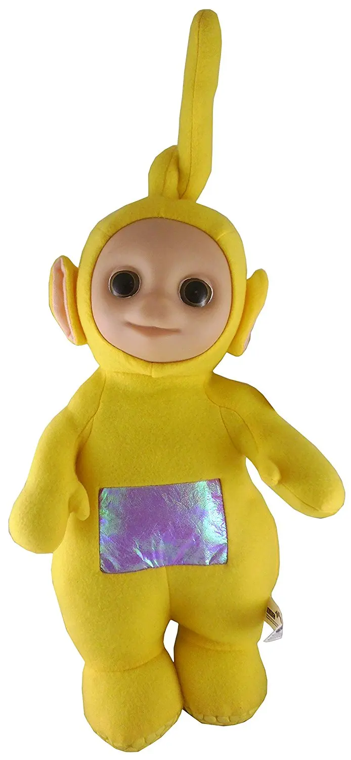 yellow teletubby doll