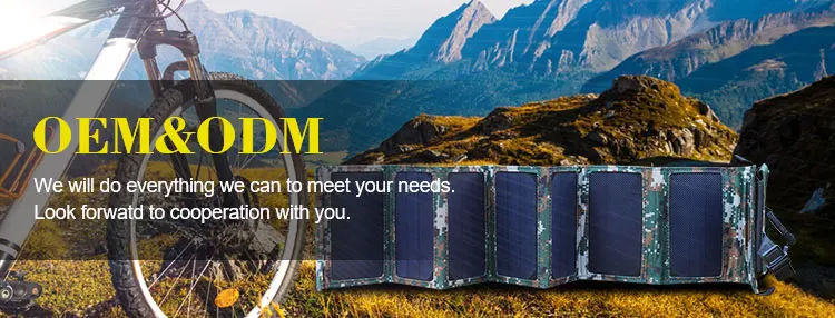 Mini 10W Solar Power High Efficiency Foldable Solar Panel with Solar Battery Cells USB Output Port for Ourdoor Camping Travel