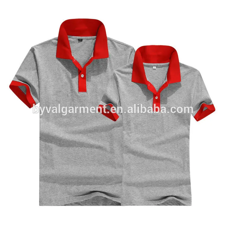 Grey And Red Polo Shirt Best Sale, 54 