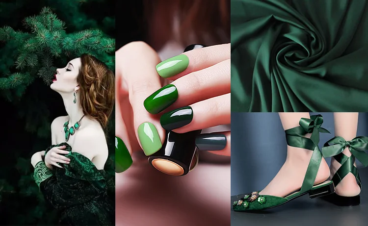 Hot sale green series cover smoothly uv gel nail polish