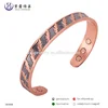 CB-6008 Pattern magnetic cuff clasp bracelet bangle with good price
