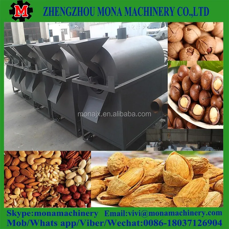 Commercial Roaster/ Frying Machine/sunflower Seeds Drum Roaster For