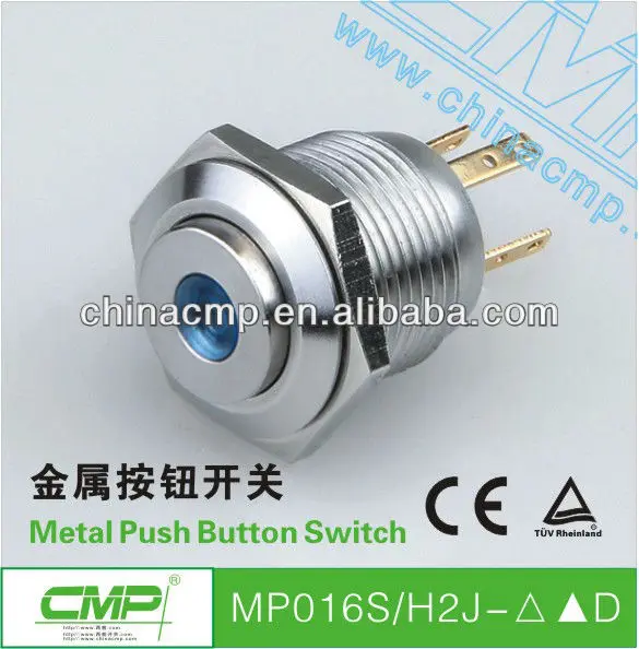 Cmp16ミリメートル押しボタンスイッチとスイッチモーメンタリタイプ3a/250v-押しボタンスイッチ問屋・仕入れ・卸・卸売り