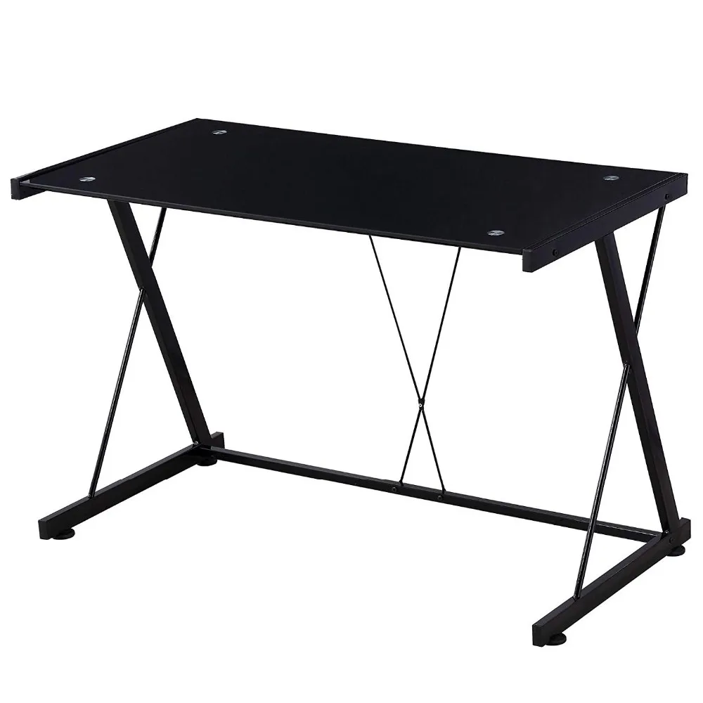 Big Lots Metal Frame Tempered Glass Computer Desk Table Buy