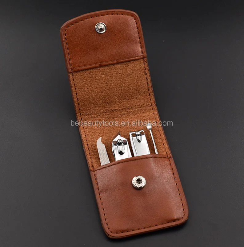 Men Grooming Manicure Pedicure Kit Travel 19pcs Nail Clippers Gift Set