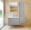 2019 Foshan factory affordable modern bathroom vanity cabinet
