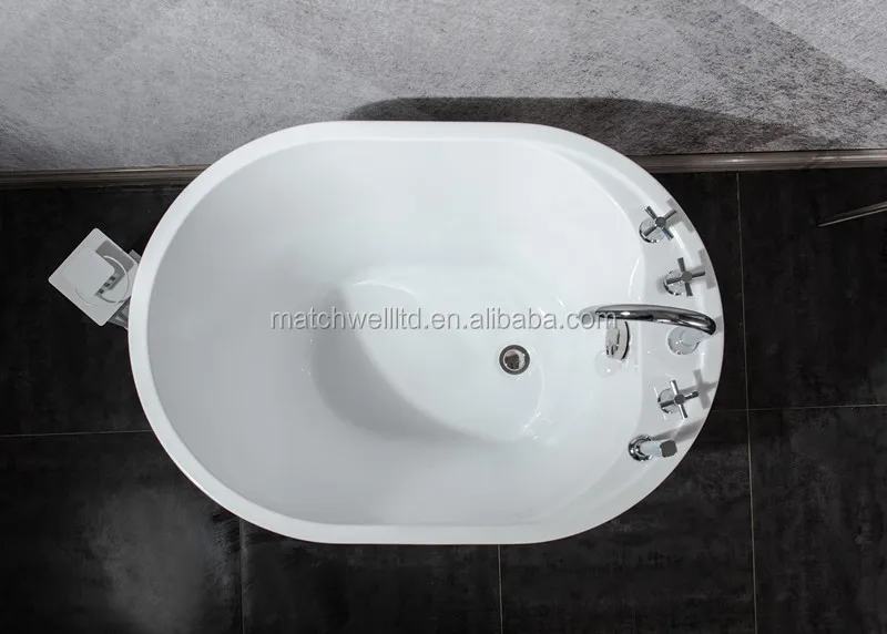 Cheap Price Small Round Sitting Freestanding Bathtubs Acrylic