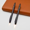 New design 6 in 1 multifunction metal stylus pen / phillips screwdriver / flashlight / roller / ball pen