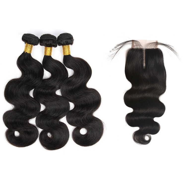 10 Inch Body Wave Natural Hair Weaves Brazilian Hair Bundles With