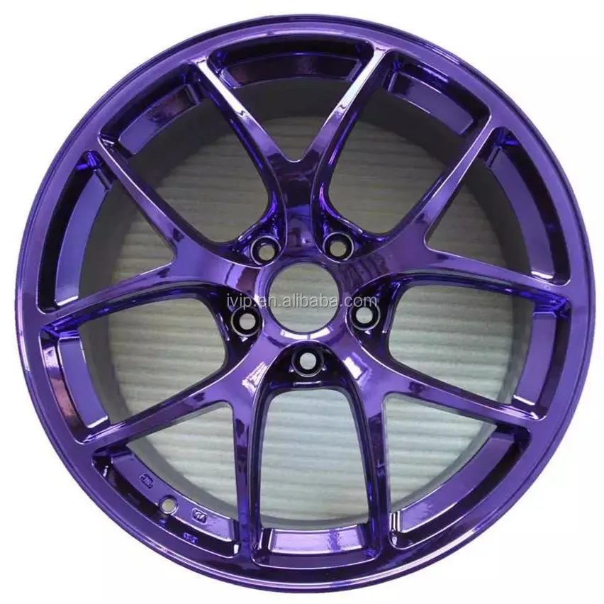 Ivip High Glossy Silver Purple Chrome Paint Wheel Ivip High Glossy Silver Purple Chrome Paint Wheel