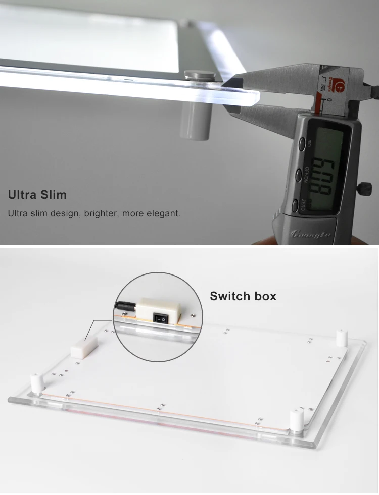 2018 China Supplier Manufacturers Crystal Acrylic Led Light Boxes