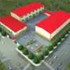 Prefabricated poultry farm steel structure Showroom