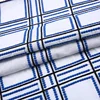 Latest check design all over cotton voile indian plain embroidery fabric construction