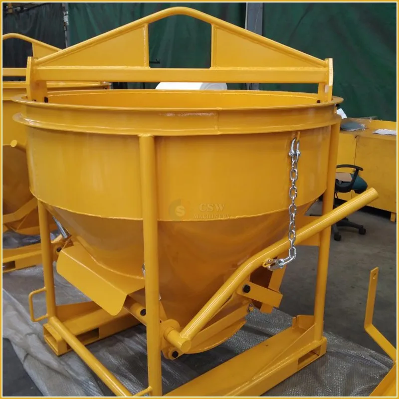 Updated Design Of Concrete Kibble Bucket For Construction Contractors