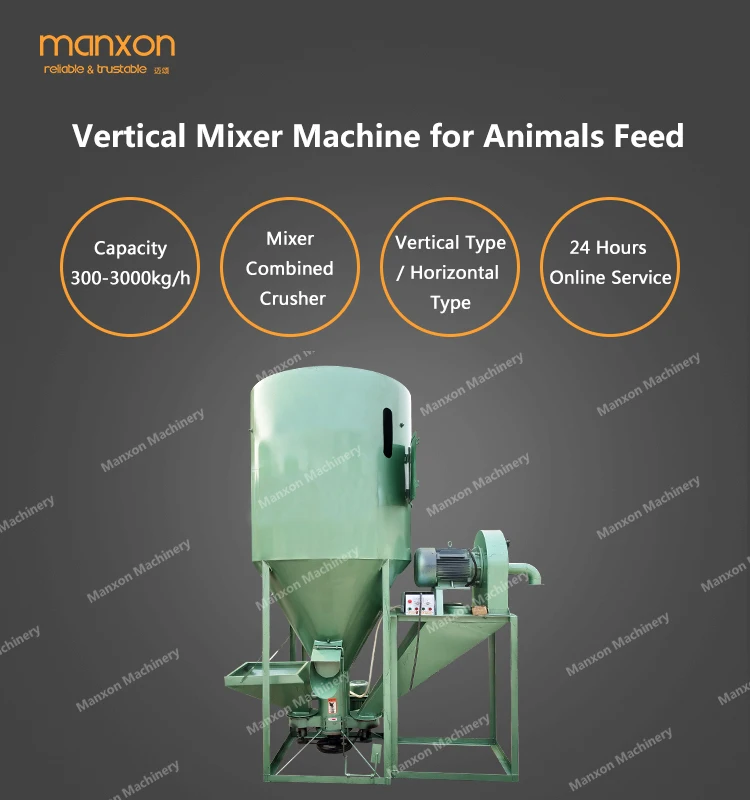 Best Price Portable Poultry Feed Mixer Machine Grinder And Mixer For