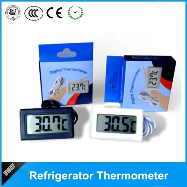 Small Digital Fridge Thermometer Fridge Freezer Thermometer Fridge