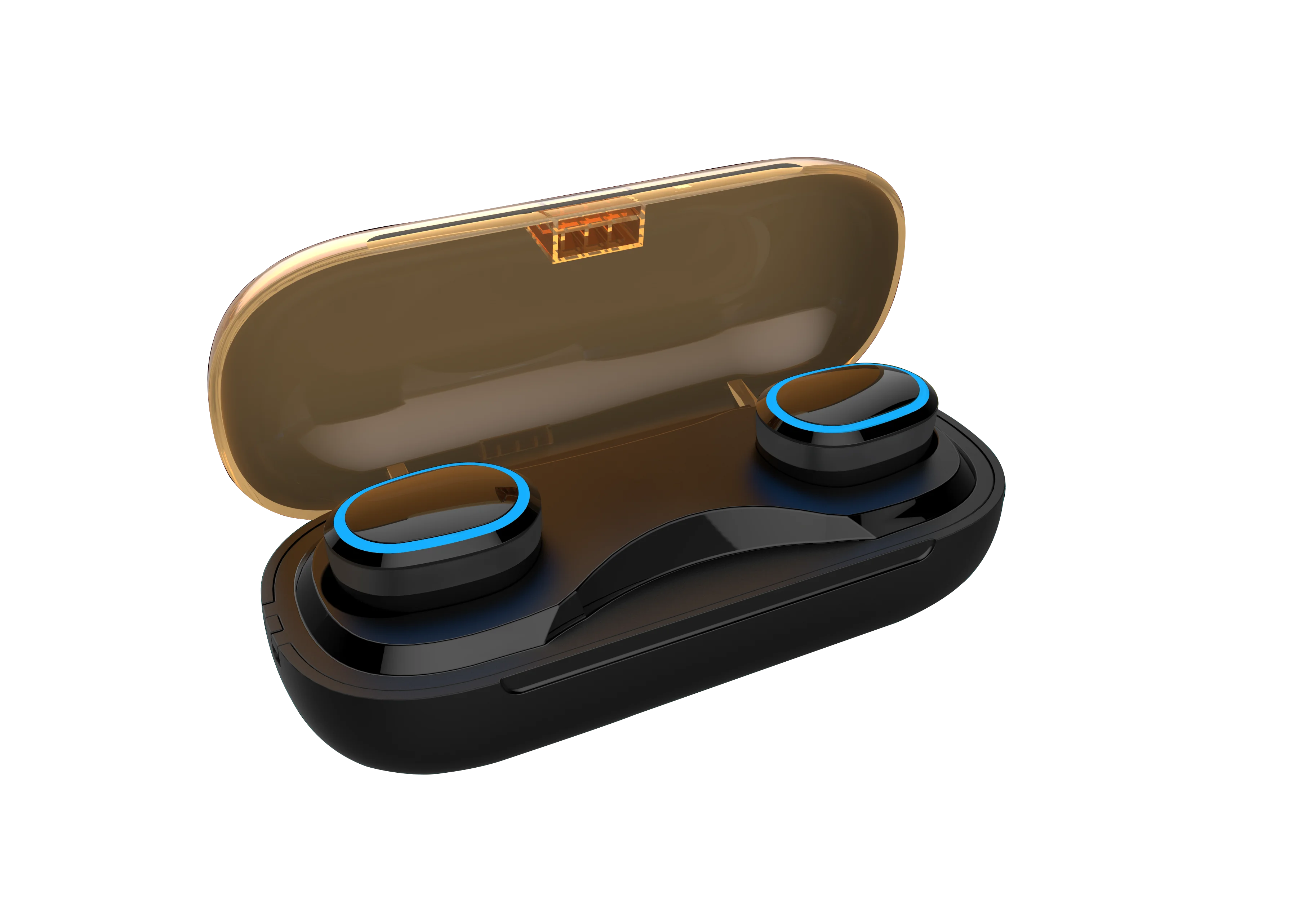 Mini True Wireless TWS Earbuds Bluetooth 5.0 IPX7 Waterproof Headphone Earphone - ANKUX.COM
