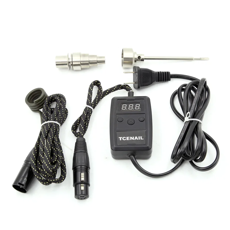 electronic e nail dabs Temperature Controller e-nail d nail, with Coil Heater and titanium nail
