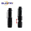Portable and useful blue point flashlight rechargable globe flashlight key chain flashlight