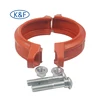 8 inch Fire protection RED color grooved rigid coupling pipe fittings