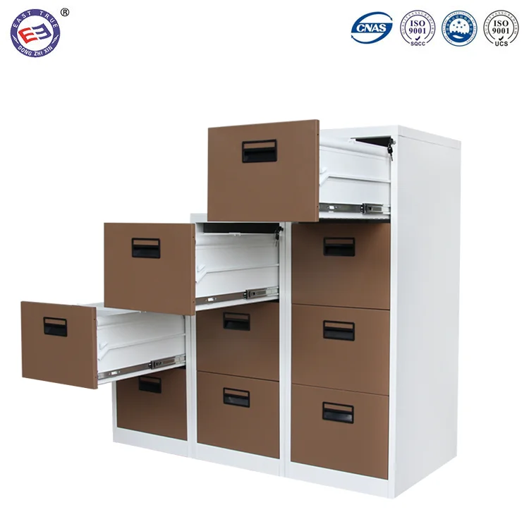 Filing Cabinet Office 2 3 4 Drawer Narrow Metal Storage Drawer