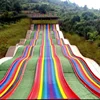 2019 hot sell rainbow dry snow slide in park outdoor playground