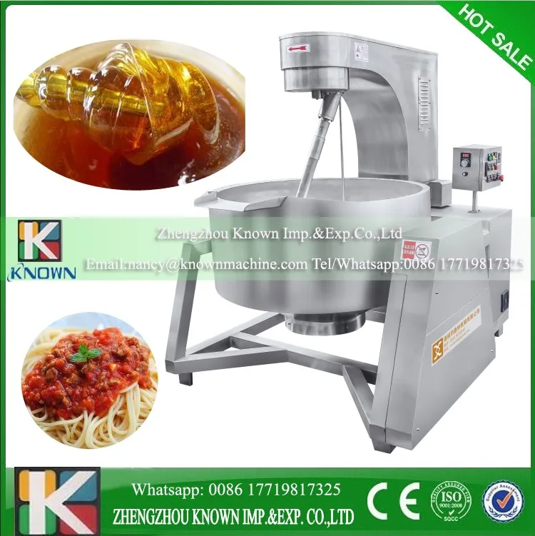 2022 Industrial Small Electric/steam/lpg Gas Candy,Jam Jacketed Vacuum Cooker/cooking Kettle