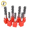 Metal cutting tools solid carbide end mills for wholesale