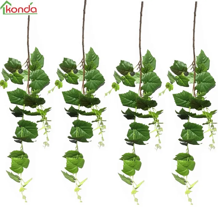 観賞用植物の種類人工プラスチックツタツタつる人工壁掛け植物 Buy Aritificialぶら下げ植物 人工ツタ 人工ブドウの木 Product On Alibaba Com