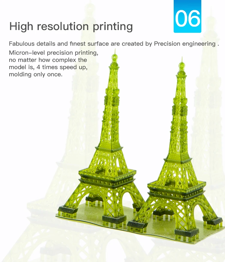 Creality 3D LD-002 3.5 inch color touch screen high speed LCD 3d printer with photosensitive resin