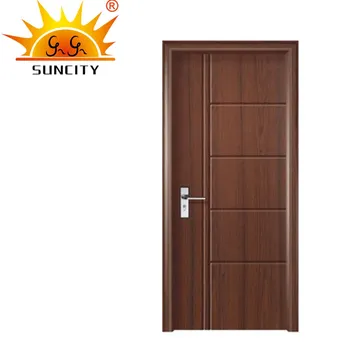 Moderne Luxus Zeichnung Zimmertüren Design Schalldichte Hotel Holz Tür
