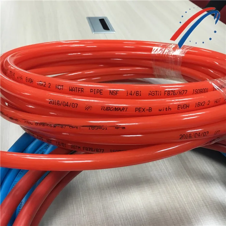 Tubomart Hotsale Inch Plastic Pex Pipe For Drinking And Heating With