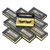 2019 Wholesale Private Label 25mm lashes, Handmade Real Mink Lashes 3d Mink Eyelashes